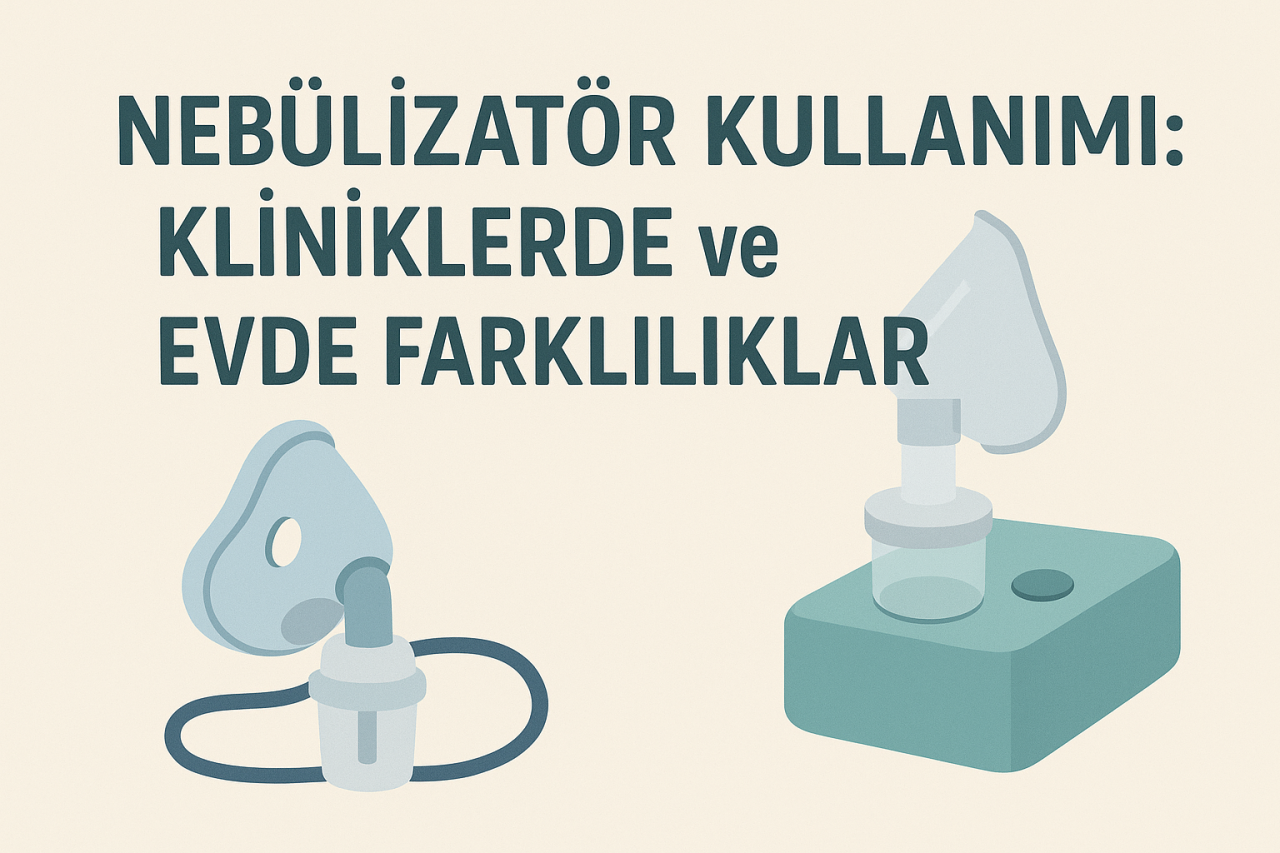Nebülizatör Kullanımı: Kliniklerde ve Evde Farklılıklar