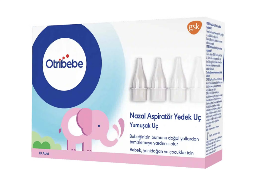 Otribebe Nazal Aspiratör Yedek Ucu 10'lu - (SKT: 10/2027)