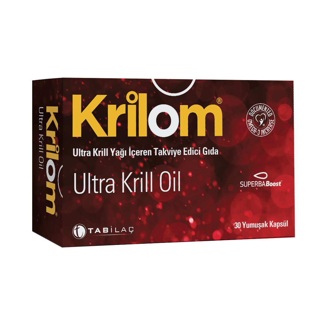 Krilom Ultra Krill Oil 30 Kapsül - (SKT: 03/2027)