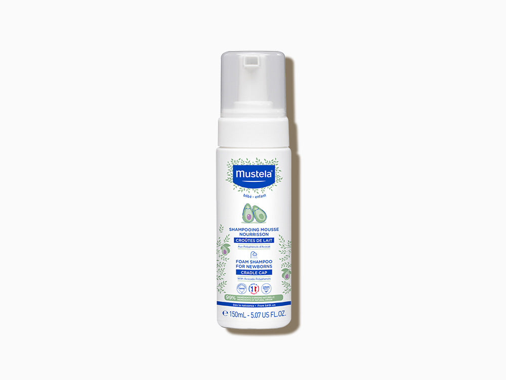 Mustela Saç Pullanmalarına Karşı Yenidoğan Köpük Şampuanı 150ml - (SKT: 09/2027)