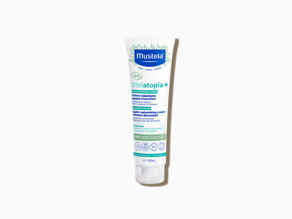 Mustela Stelatopia+ Lipit Yenileyici Krem Organik Sertifikalı 150 ml - (SKT: 01/2028)