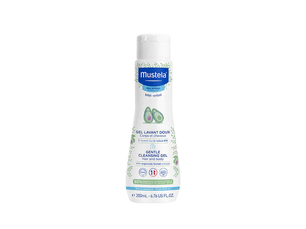 Mustela Gentle Cleansing Gel Yenidoğan Şampuan 200 ml - (SKT: 03/2028)
