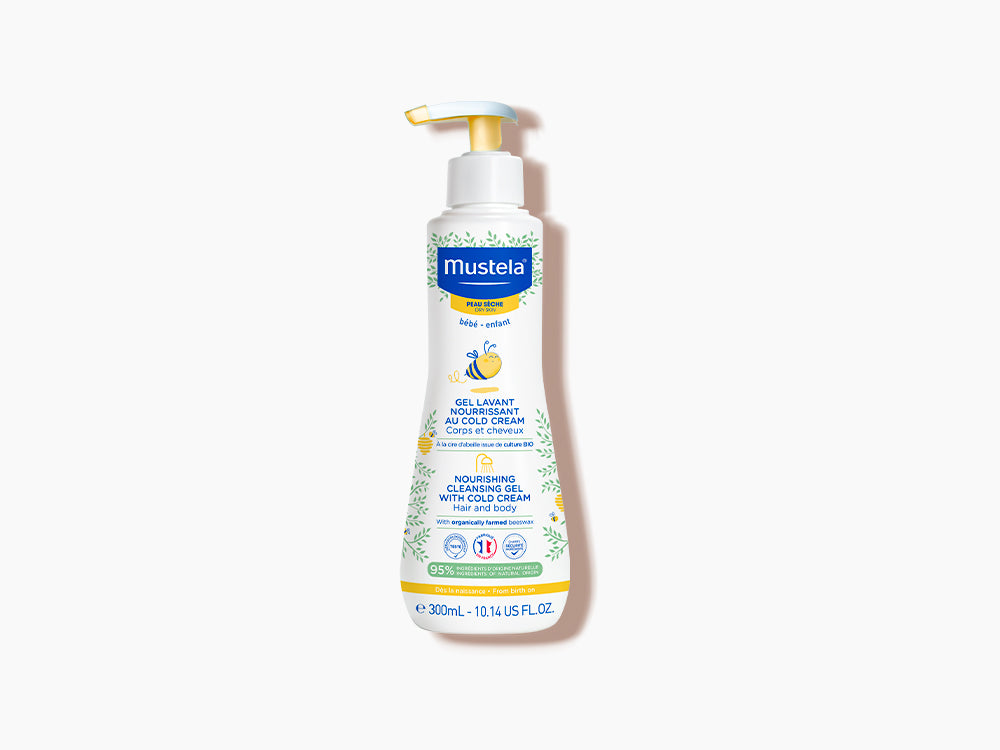 Mustela Cold Cream İçeren Besleyici Şampuan 300 ml - (SKT: 09/2027)
