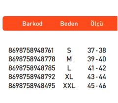 Luxor Silikon Delikli Tabanlık M:39-40 (604)
