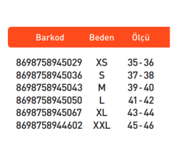 Luxor Silikon Tabanlık Kumaşlı XXL:45-46 (605)