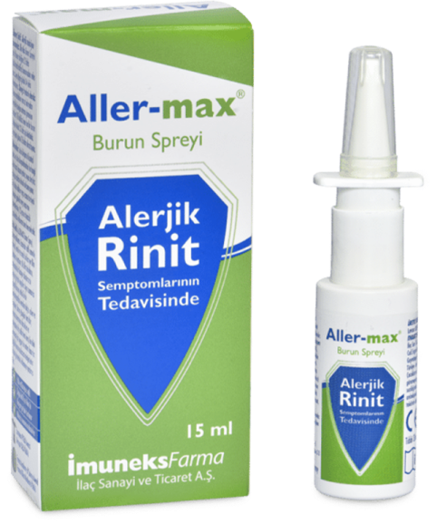 Allermax Burun Spreyi 15 ml - (SKT:10/2025)