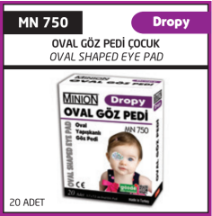 Minion Dropy Göz Pedi Çocuk 20'li