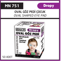 Minion Dropy Göz Pedi Çocuk 50'li