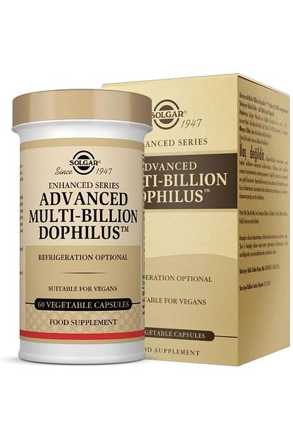 Solgar Advanced Multi-Billion Dophilus 60 Kapsül - (SKT: 06/2026)