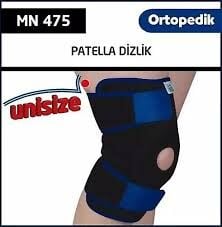 Minion Örme Patella Ligament Destekli Dizlik No: 1