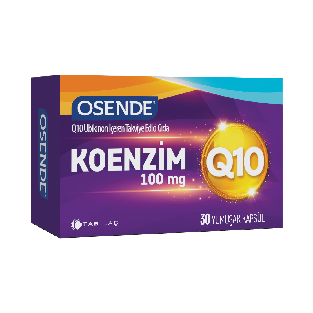 Osende Koenzim Q10 100 mg 30 Kapsül - (SKT: 02/2027)