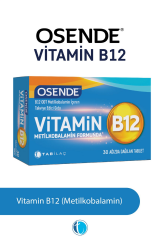 Osende Vitamin B12 30 Ağızda Dağılan Tablet- (SKT: 09/2027)
