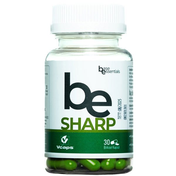 Base Essentials Be Sharp 30 Kapsül - (SKT: 03/2027)