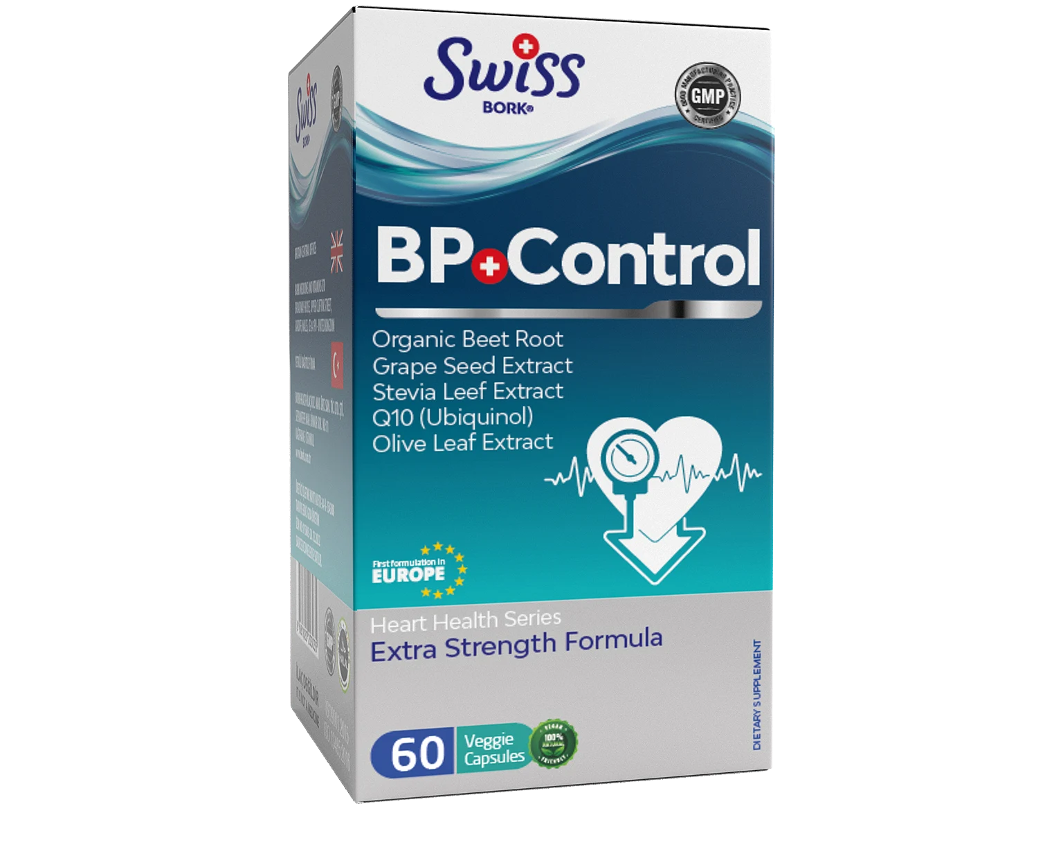 Swiss Bork BP Control 60 Kapsül - (SKT: 03/2026)