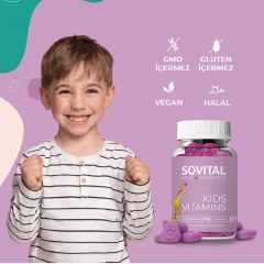 Sovital Kids Vitamins 60 Gummies - (SKT: 07/2026)