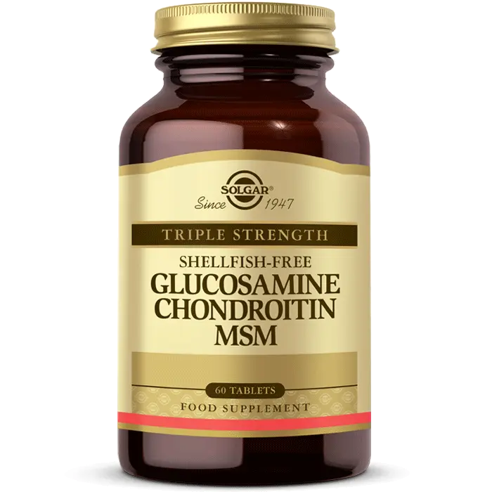 Solgar Glucosamine Chondroitin MSM 60 Tablet - (SKT: 11/2027)