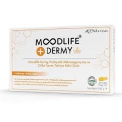 Moodlife Dermy Probiyotik ve Çinko İçeren 30 Kapsül - (SKT: 09/2026)