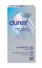 Durex Yok Ötesi Ekstra İnce Ekstra His Prezervatif 10'lu - (09/2029)