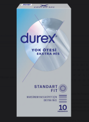 Durex Yok Ötesi Ekstra İnce Ekstra His Prezervatif 10'lu - (09/2029)