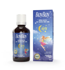 Baybay Night Melisa İçeren Bitkisel Damla 50 ml - (SKT: 12/2026)