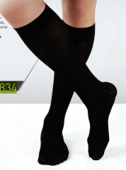 Luxor Dizaltı Burnu Kapalı Erkek Varis Corabı Siyah No:4 (834)