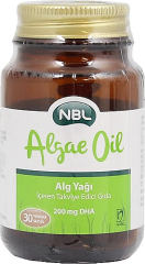 NBL Algae Oil 200mg 30 Kapsül - (SKT: 05/2025)