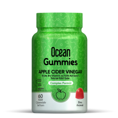 Ocean Gummies Apple Cider Vinegar 60 Çiğneme Form - (SKT: 08/2025)