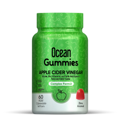 Ocean Gummies Apple Cider Vinegar 60 Çiğneme Form - (SKT: 08/2025)