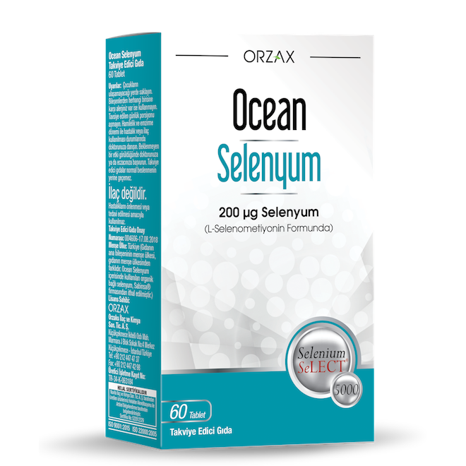 Ocean Selenyum 200 ug 60 Tablet - (SKT: 09/2027)