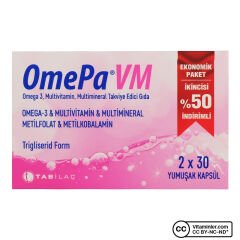 Omepa VM 30 Kapsül İkincisi %50 İndirimli - 07/2027