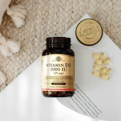 Solgar Vitamin D3 1000IU 100 Kapsül - (SKT: 09/2026)