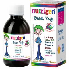 Nutrigen Balık Yağı Şurubu 200 ml - (SKT: 06/2025)