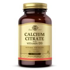 Solgar Calcium Citrate With Vitamin D3 60 Tablet - (SKT: 02/2027)