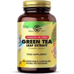 Solgar Green Tea Leaf Extract 60 Kapsül - (SKT: 07/2025)