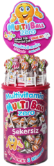 Multiball Lolipop Multivitamin Zero 150'li Paket - (SKT: 01/2027)