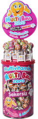Multiball Lolipop Multivitamin Zero 150'li Paket - (SKT: 01/2027)