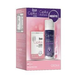 Ocean Capillus Woman 60 Tablet + Capillus Şampuan 200 ml Hediyeli - (SKT: 07/2027)