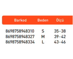 Luxor Silikon Topukluk M:39-42 (606)