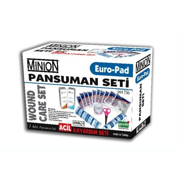 Minion Euro Pad Pansuman Seti