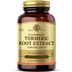 Solgar Turmeric Root Extract 60 Vegetable Capsules - (SKT: 08/2027)