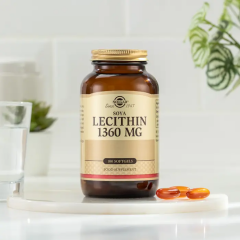 Solgar Soya Lecithin 1360 mg 100 Kapsül - (SKT: 11/2026)