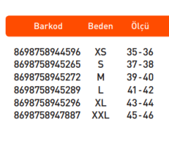 Luxor Silikon Tabanlık Ark Destekli XL:43-44 (602)