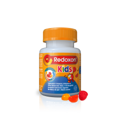 Redoxon Kids Vitamin C + D + cink 60 tableta za žvakanje - (SKT: 02/2026)