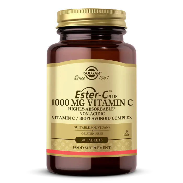 Solgar Ester-C Plus 1000 mg 30 Tablet - (SKT: 06/2026) İKİ MİAD