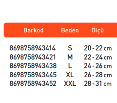 Luxor Elastik Ayak Bilekliği XXL:28-31 (225)