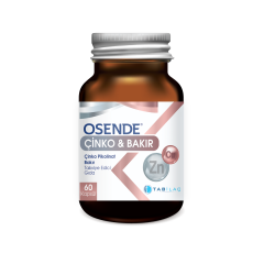Osende Çinko Bakır 60 Kapsül - (SKT: 10/2027)