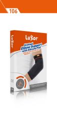 Luxor Knitted Silicone Pad Supported Elbow Pad M:23-27 (106)