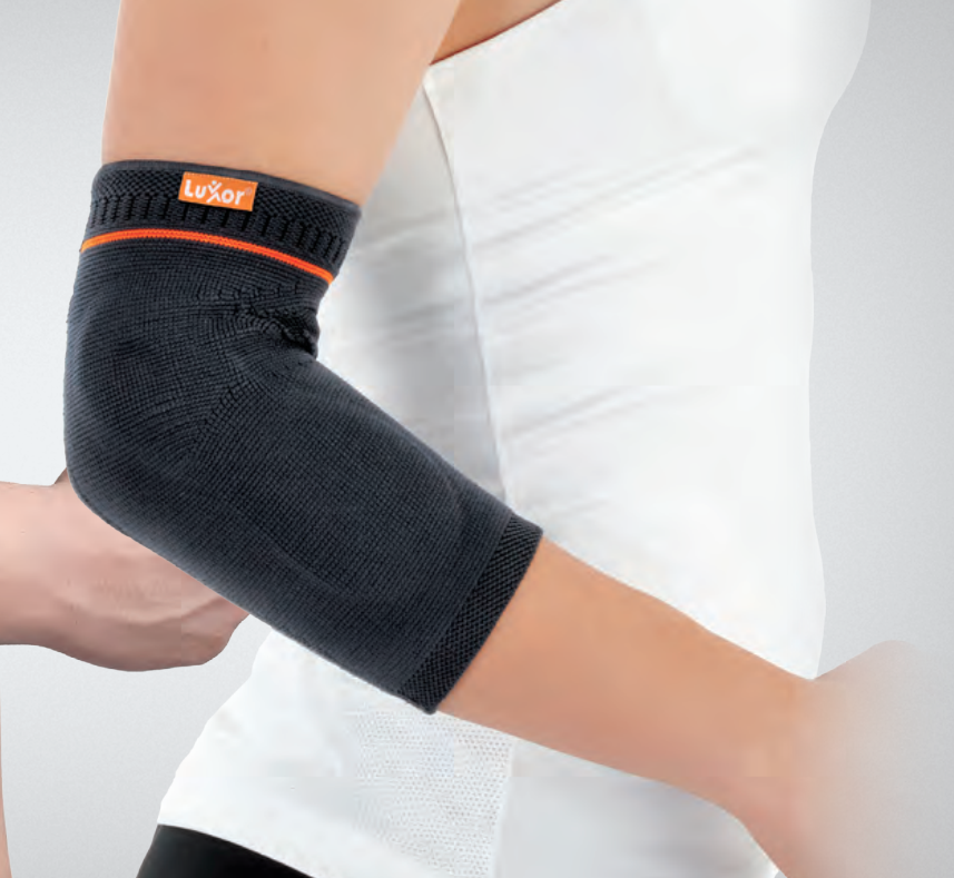 Luxor Örgü Silikon Ped Destekli Dirseklik XXL:32-35 (106)