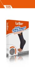 Luxor Örgü Silikon Ped Destekli Ayak Bilekliği XXL:28-31 (105)