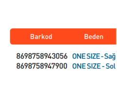 Luxor El Bilek Ateli Sol (Tek Boy) (192)